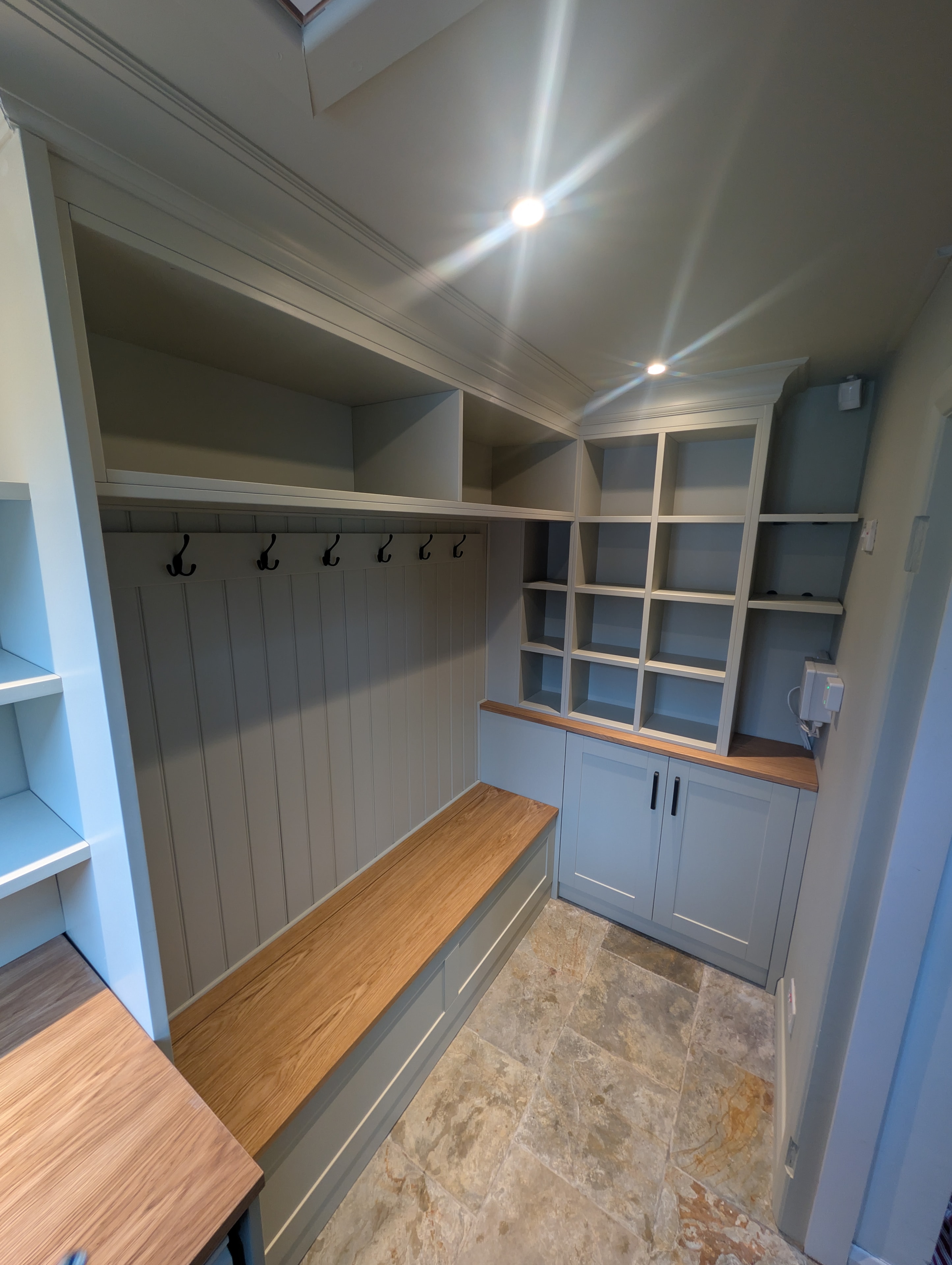 Boot Room in a Traditional Paint Finish