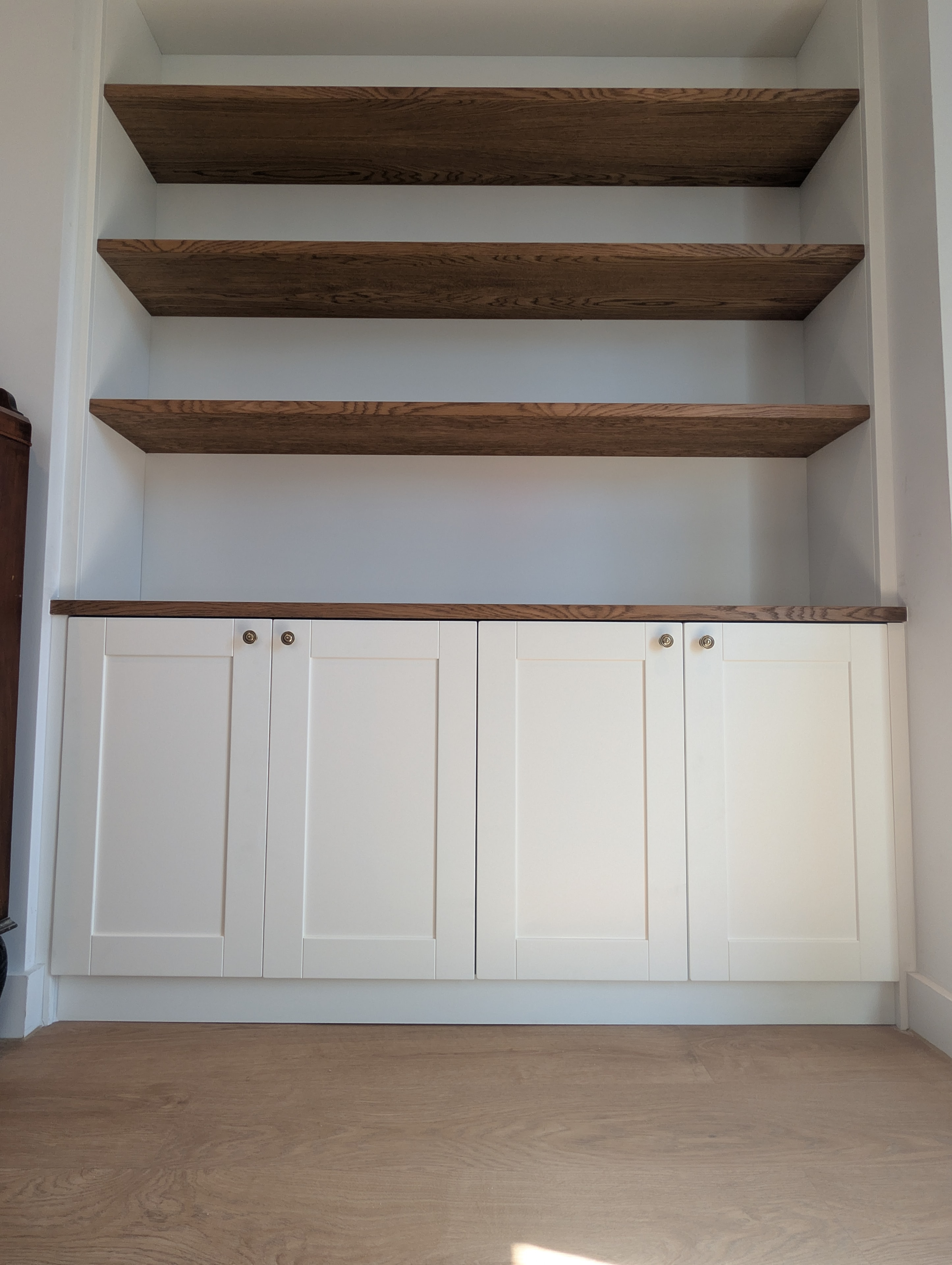 Living room, alcove